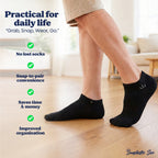 Black Ankle Socks – Youth & Adult Sizes