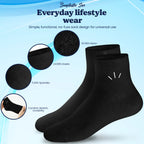 Black Quarter Socks – Youth & Adult Sizes