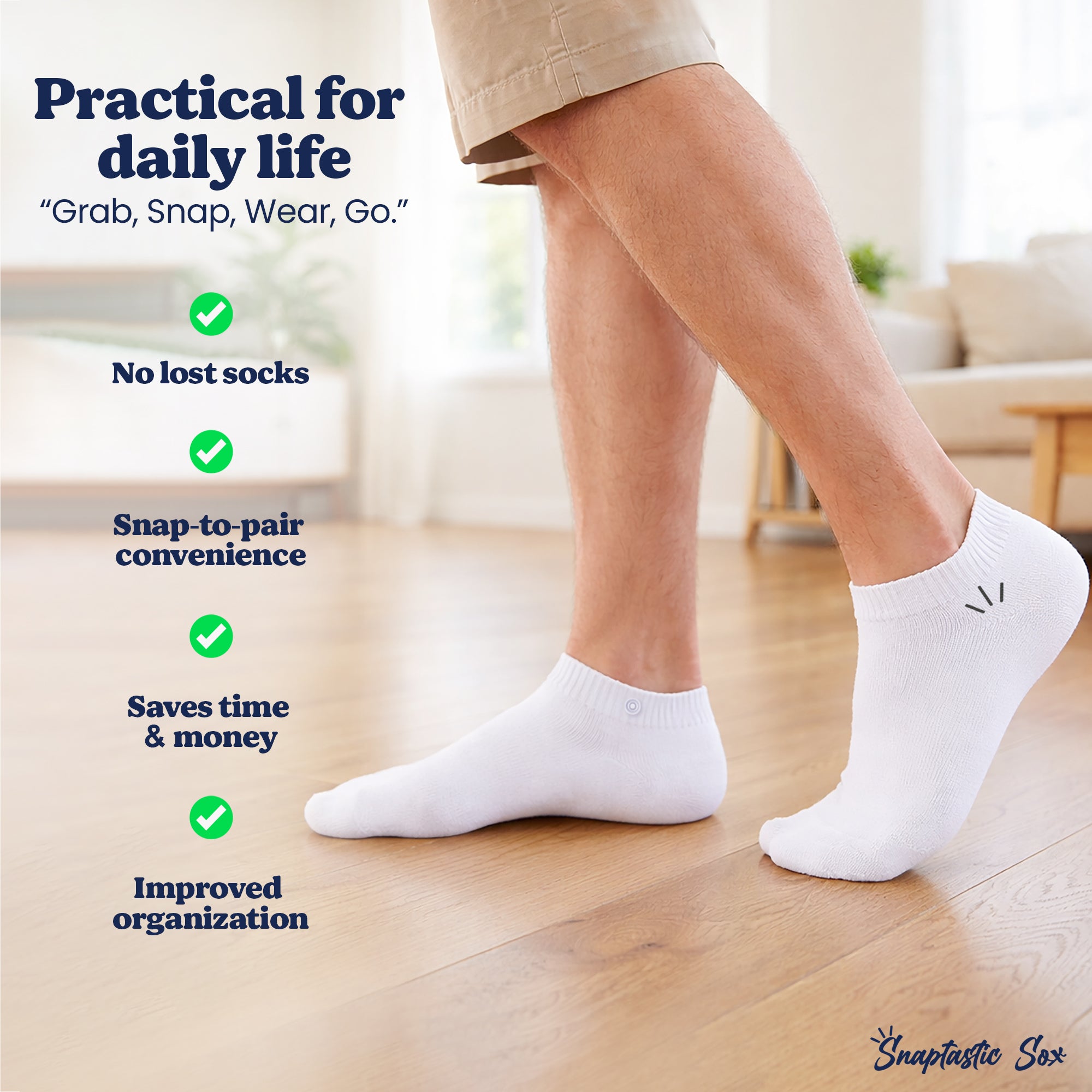 White Ankle Socks – Youth & Adult Sizes