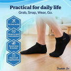 Black Ankle Socks – Youth & Adult Sizes