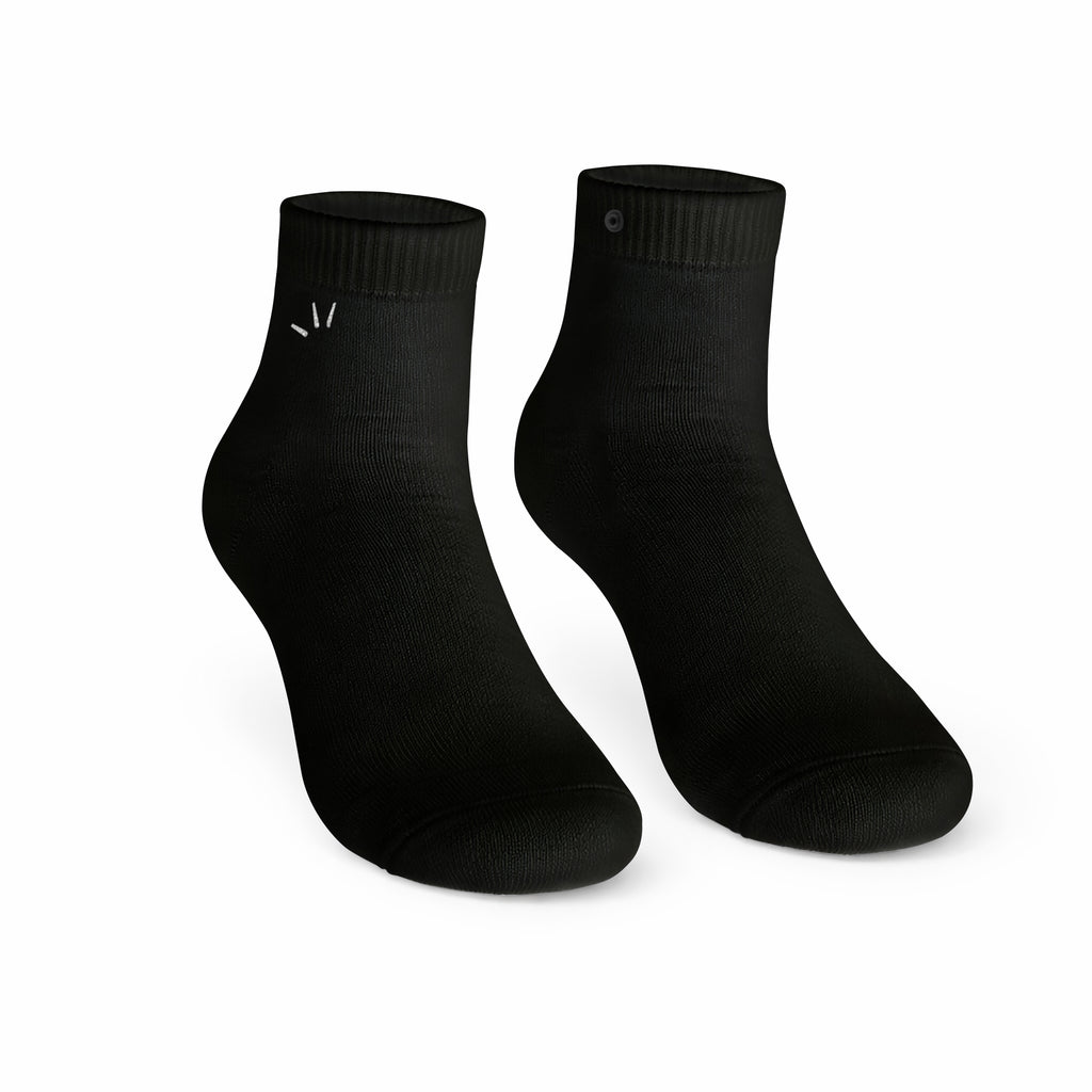 Black Quarter Socks – Youth & Adult Sizes