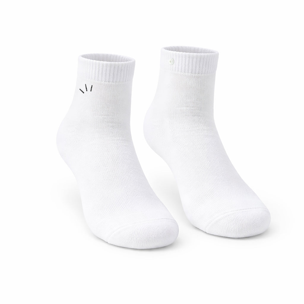 White Quarter Socks – Youth & Adult Sizes