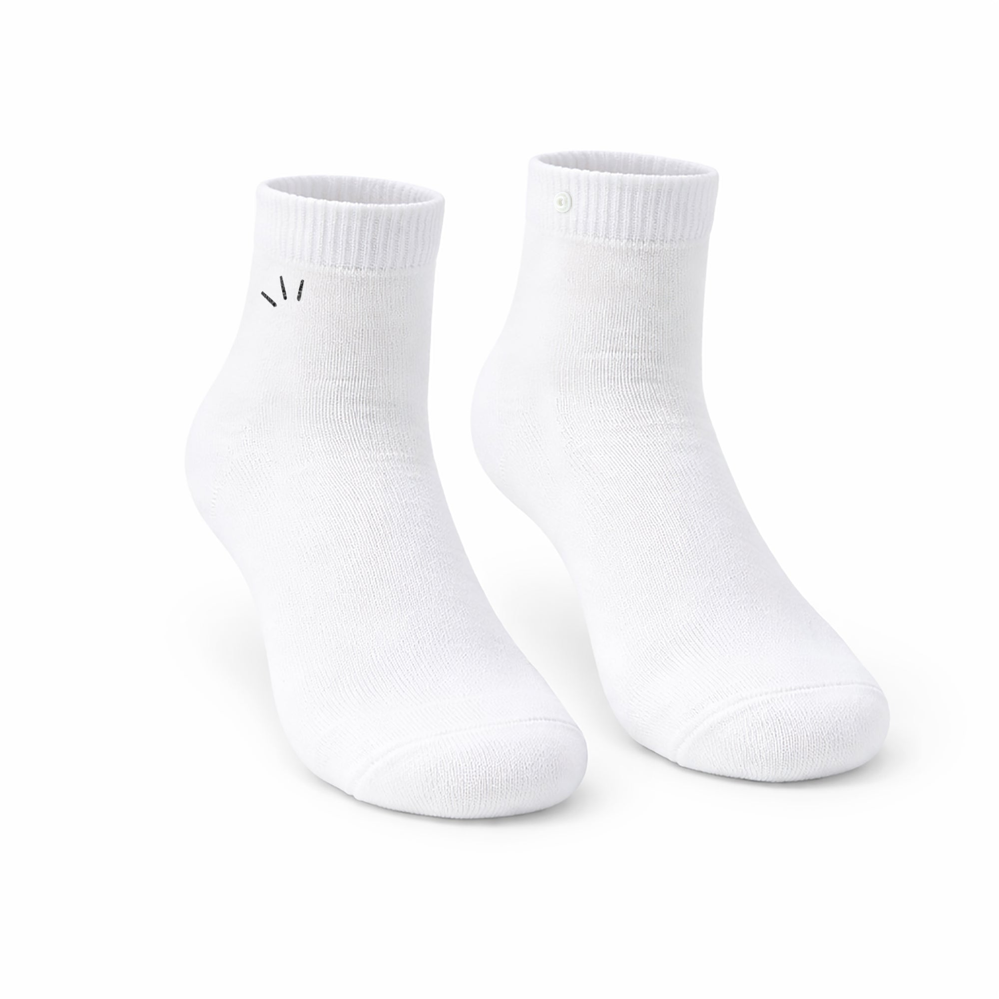 White Quarter Socks – Youth & Adult Sizes