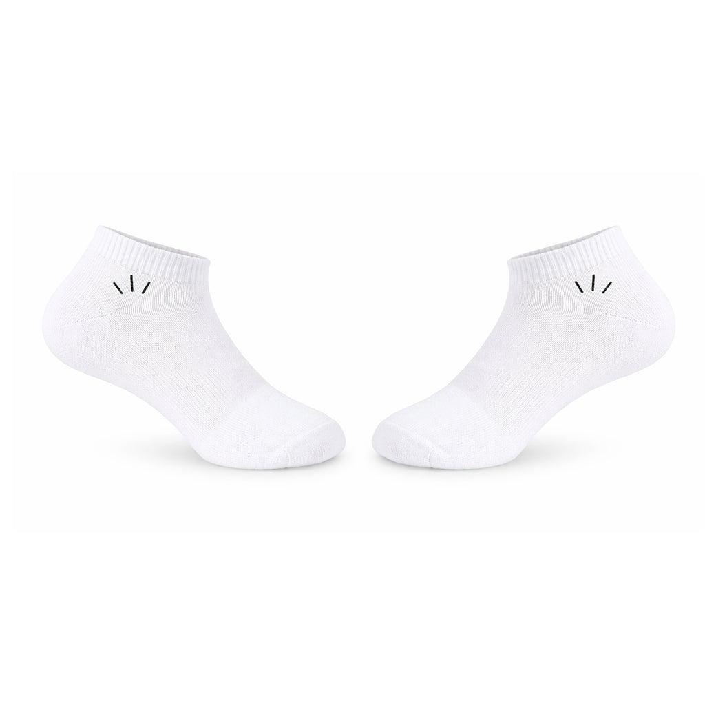White Ankle Socks – Youth & Adult Sizes