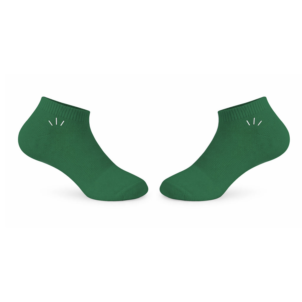 Green Ankle Socks – Youth & Adult Sizes