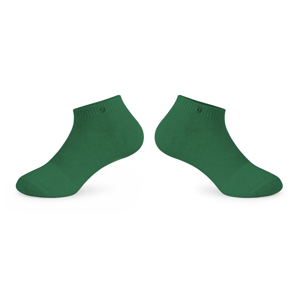 Green Ankle Socks – Youth & Adult Sizes