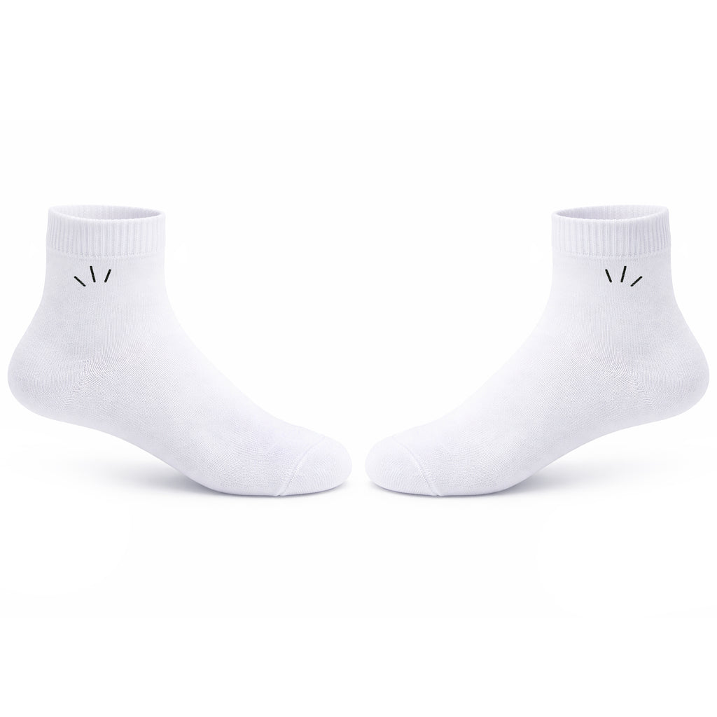 White Quarter Socks – Youth & Adult Sizes