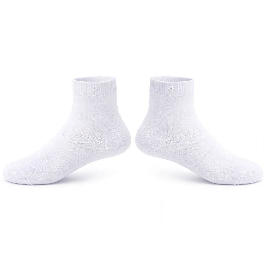 White Quarter Socks – Youth & Adult Sizes