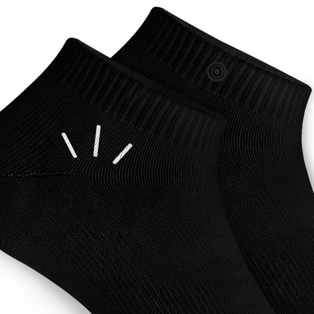 Black Ankle Socks – Youth & Adult Sizes