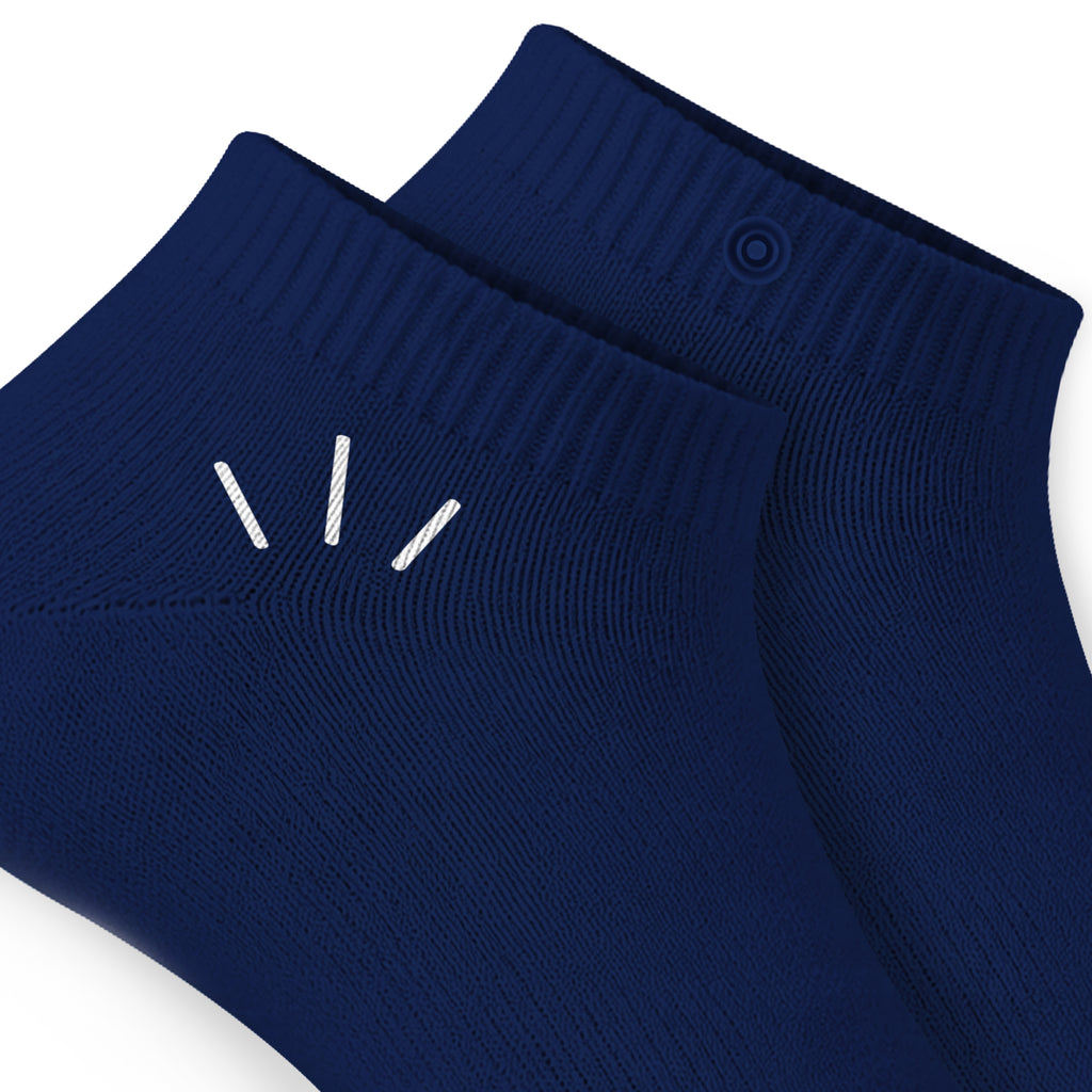 Navy Blue Ankle Socks – Sizes Youth to XL