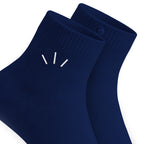 Navy Blue Quarter Socks – Youth & Adult Sizes