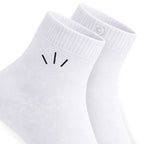 White Quarter Socks – Youth & Adult Sizes