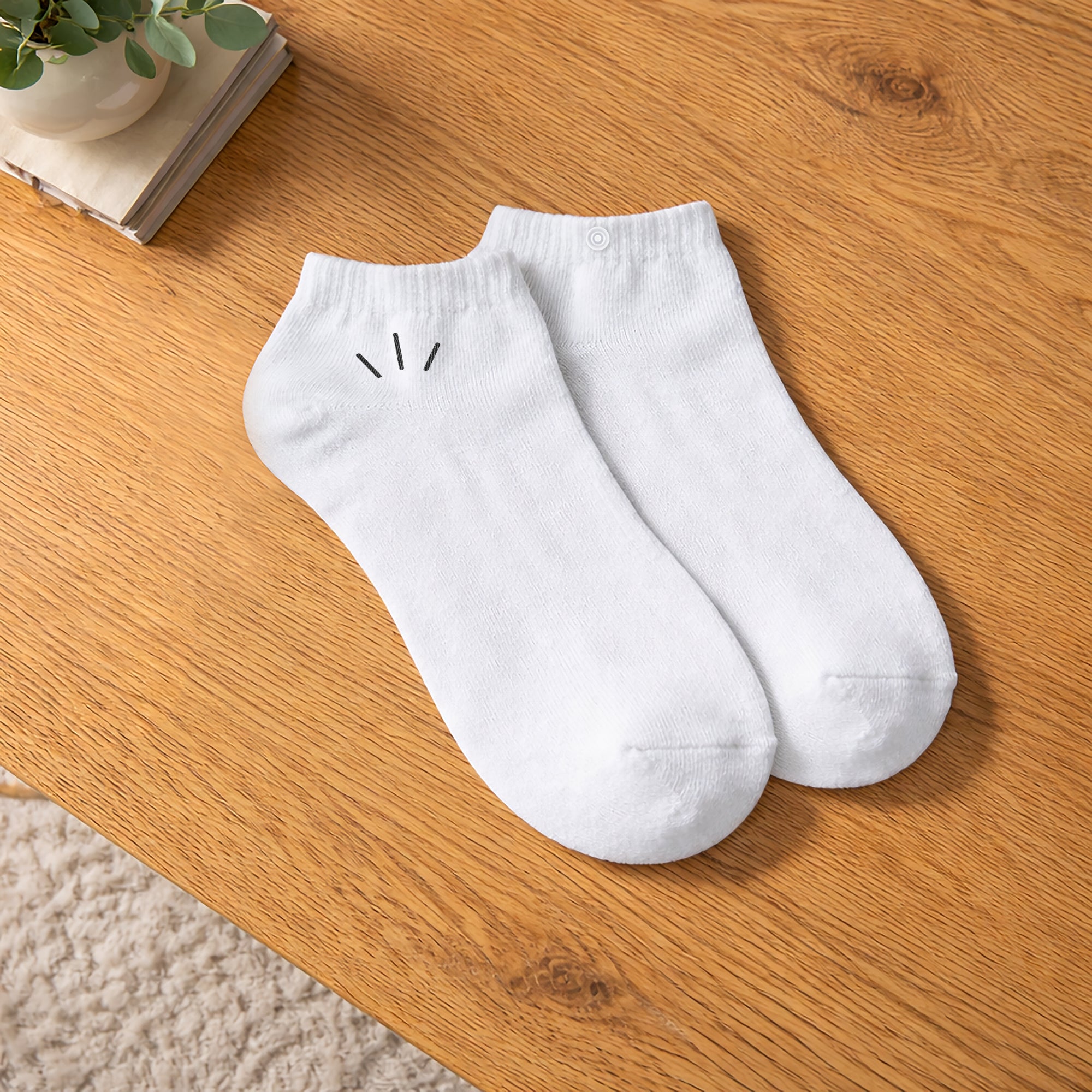 White Ankle Socks – Youth & Adult Sizes