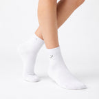 White Quarter Socks – Youth & Adult Sizes