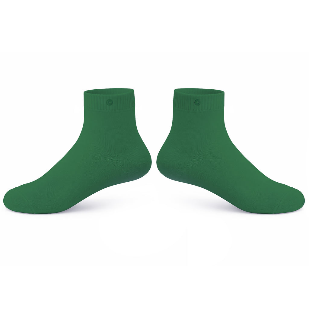 Green Quarter Socks – Youth & Adult Sizes